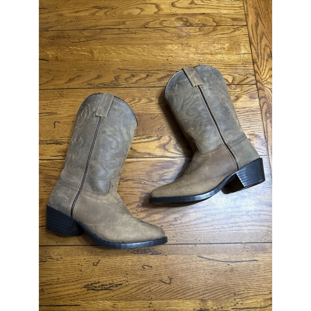 Smoky Mountain Boots Leather Cowboy Boots Style 3531Y Women's Size 4